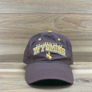 Vintage The Game University of Wyoming Brown Cap